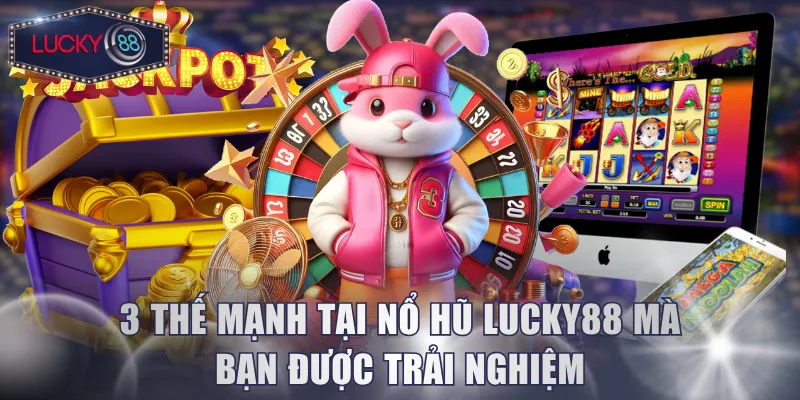 3 thế mạnh tại nổ hũ Lucky88 mà bạn được trải nghiệm