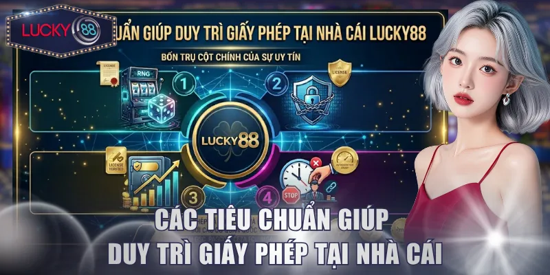Các tiêu chuẩn giúp duy trì giấy phép tại nhà cái
