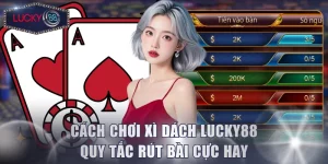 Cách Chơi Xì Dách Lucky88 - Quy Tắc Rút Bài Cực Hay