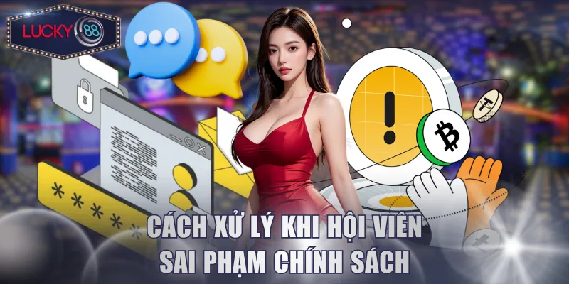 Cách xử lý khi hội viên sai phạm chính sách